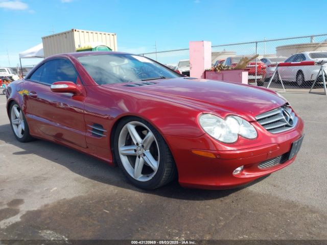 2006 MERCEDES-BENZ SL 500 WDBSK75F66F115408