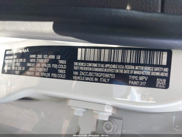 Jeep 2016 2016 ZACCJBCT8GPD98753 Image 9