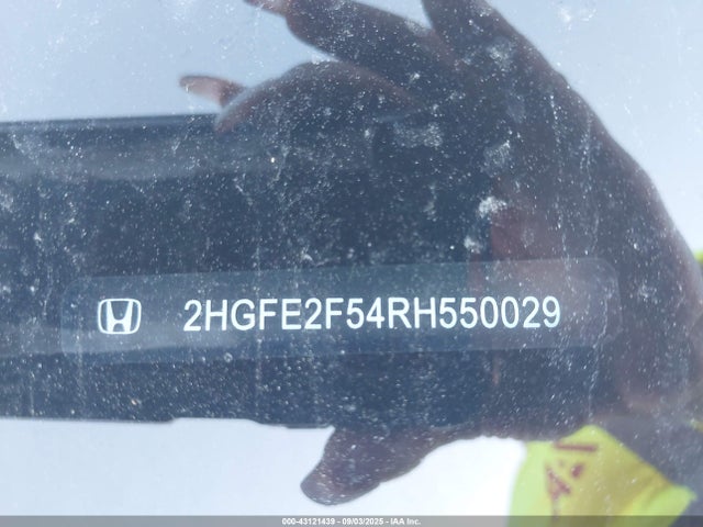 2HGFE2F54RH550029 Honda k20c2