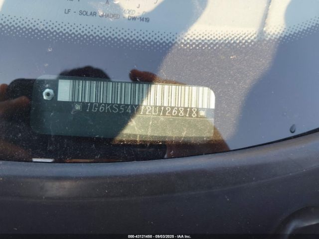 2002 CADILLAC SEVILLE 1G6KS54Y12U126818 Photo 8