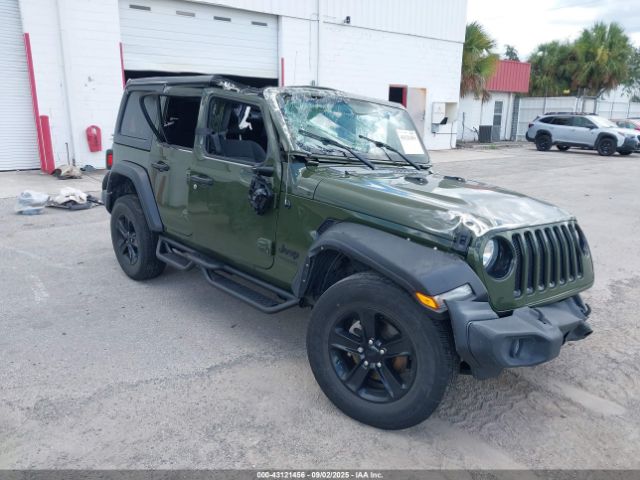 2022 JEEP WRANGLER UNLIMITED 1C4HJXDN6NW163657