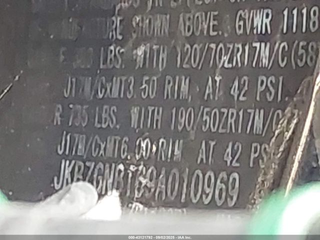 2009 KAWASAKI ZG1400 JKBZGNB169A010969 Photo 9