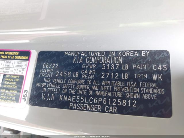 2023 KIA STINGER KNAE55LC6P6125812 Photo 8