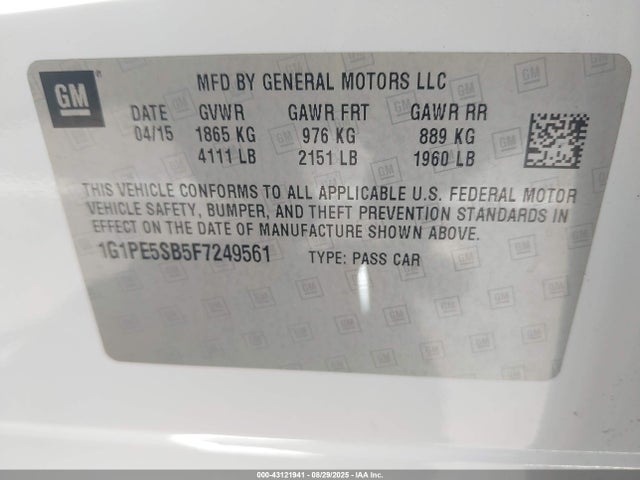 1G1PE5SB5F7249561 Chevrolet LUV