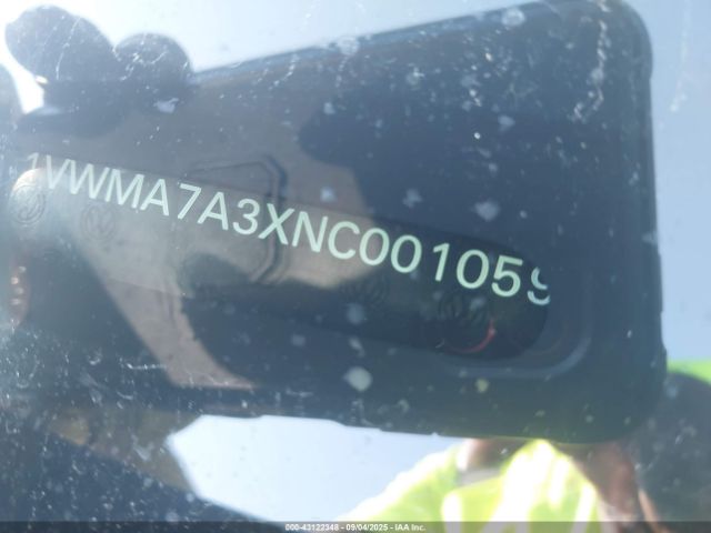 2022 VOLKSWAGEN PASSAT 1VWMA7A3XNC001059 Photo 8