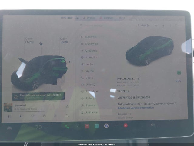 2023 TESLA MODEL Y 7SAYGDEE9PA096765 Photo 6