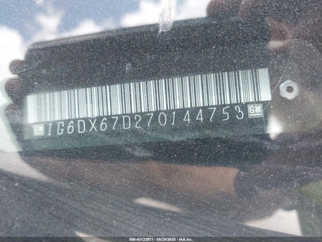 2007 CADILLAC STS-V 1G6DX67D270144753 Photo 8