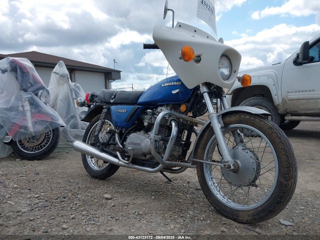 1977 Kawasaki Kz400 მანქანა იყიდება აუქციონზე, vin: K4E032274, აუქციონის ნომერი: 43123172