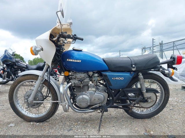 1977 Kawasaki Kz400 მანქანა იყიდება აუქციონზე, vin: K4E032274, აუქციონის ნომერი: 43123172
