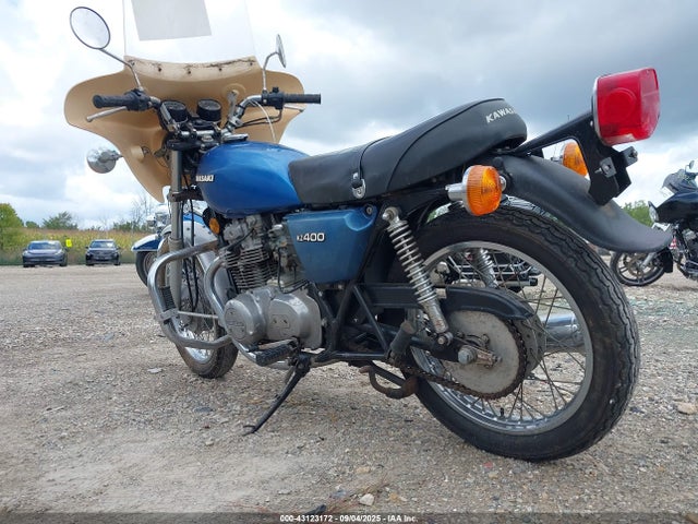 1977 Kawasaki Kz400 მანქანა იყიდება აუქციონზე, vin: K4E032274, აუქციონის ნომერი: 43123172
