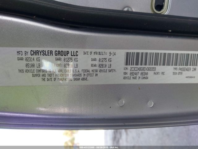 2014 DODGE CHARGER 2C3CDXBG8EH369359 Photo 8