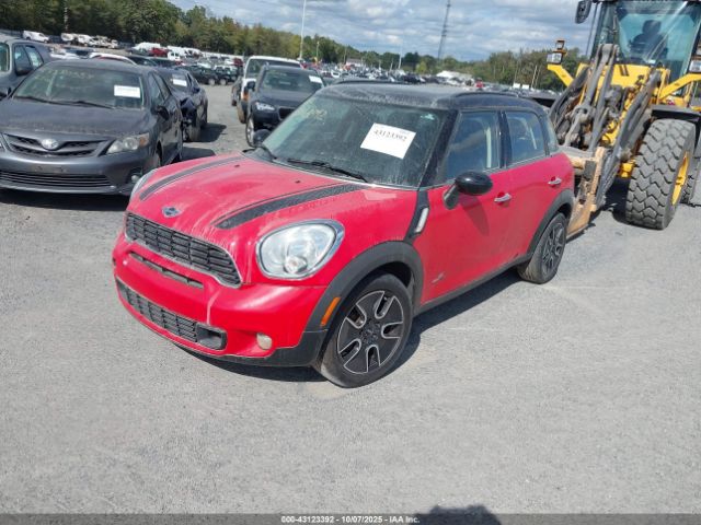 2012 MINI COOPER S COUNTRYMAN WMWZC5C58CWL56228 Photo 1