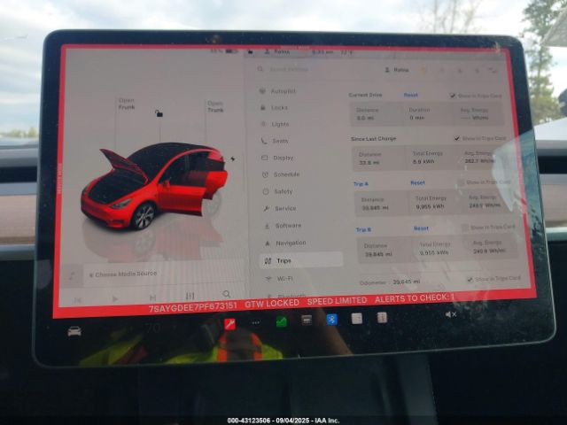 2023 TESLA MODEL Y 7SAYGDEE7PF673151 Photo 6