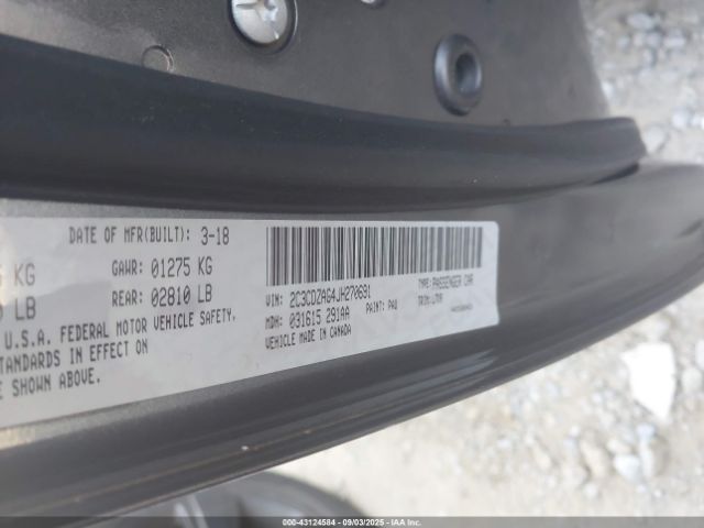 2018 DODGE CHALLENGER 2C3CDZAG4JH270691 Photo 8