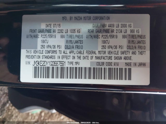 JM3KE2DY1G0687691 Mazda py