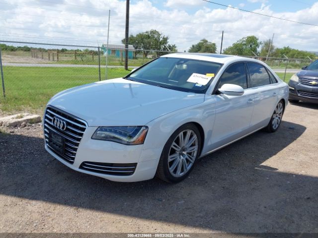 2014 AUDI A8 L WAURGAFD0EN007069 Photo 1