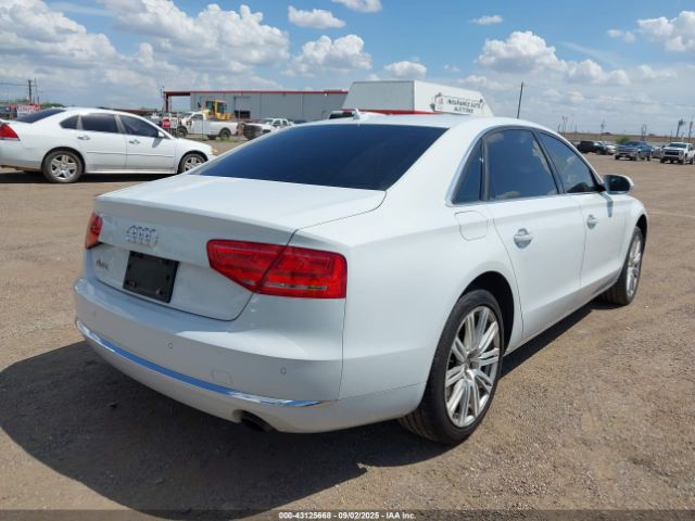 2014 AUDI A8 L WAURGAFD0EN007069 Photo 3
