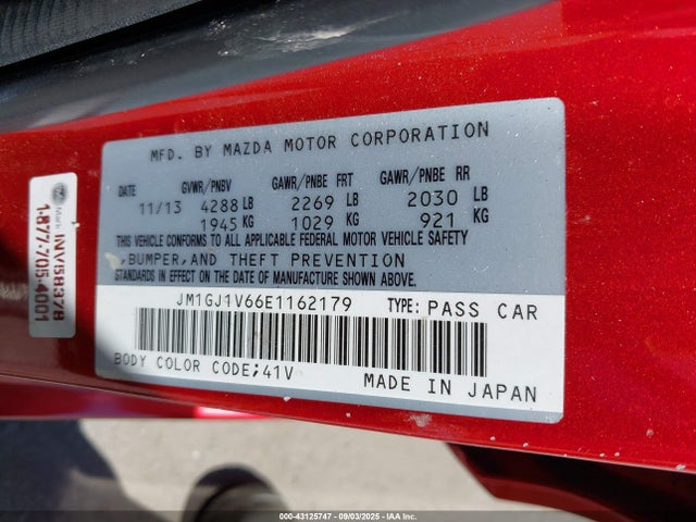 JM1GJ1V66E1162179 Mazda py