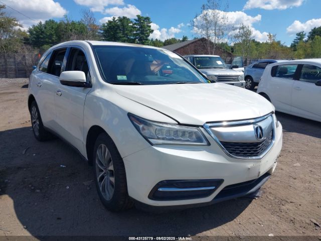 2014 ACURA MDX 5FRYD4H4XEB032502 Photo 0