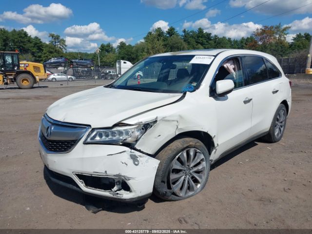 2014 ACURA MDX 5FRYD4H4XEB032502 Photo 1