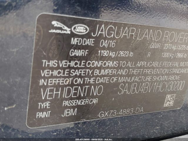 2017 JAGUAR XF SAJBJ4BV1HCY30200 Photo 8
