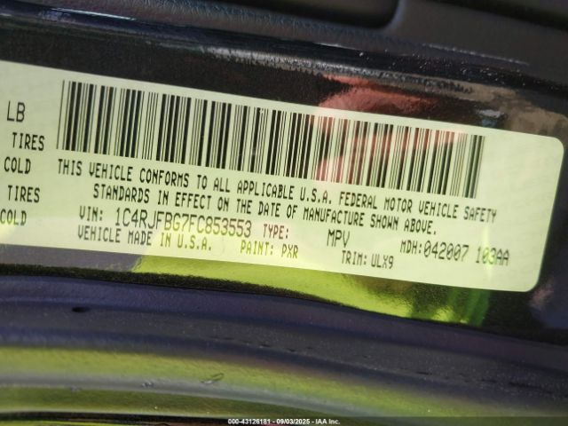 2015 JEEP GRAND CHEROKEE 1C4RJFBG7FC853553 Photo 8