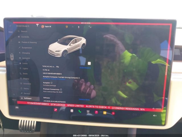 2022 TESLA MODEL S 5YJSA1E54NF488913 Photo 6