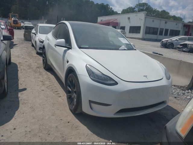 2022 TESLA MODEL Y 7SAYGDEE2NF313864 Photo 0