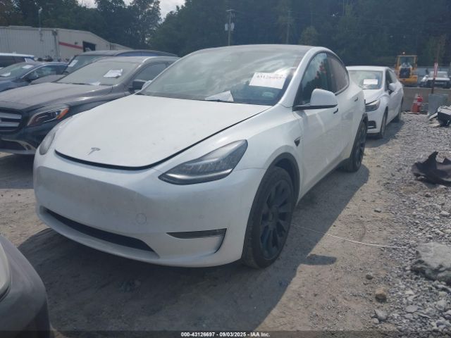 2022 TESLA MODEL Y 7SAYGDEE2NF313864 Photo 1