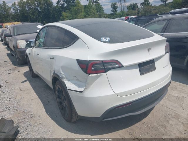 2022 TESLA MODEL Y 7SAYGDEE2NF313864 Photo 2