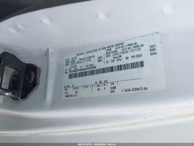 Ford 2019 2019 1FDWE4F68KDC03546 Image 9