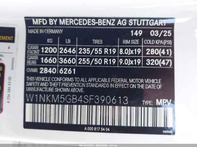 2025 MERCEDES-BENZ GLC 350E W1NKM5GB4SF390613 Photo 8