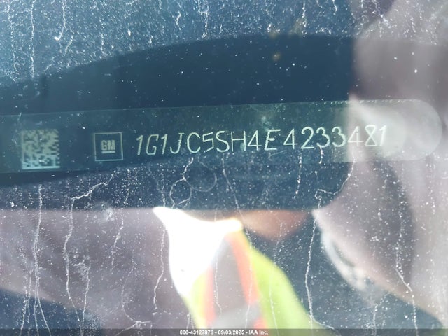1G1JC5SH4E4233481 Chevrolet luw