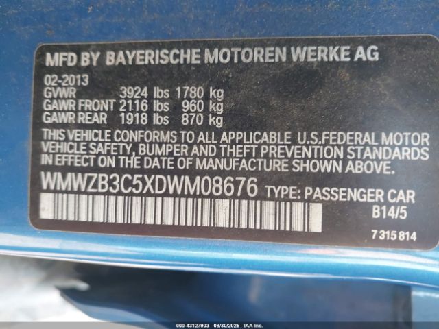 2013 MINI COUNTRYMAN WMWZB3C5XDWM08676 Photo 8