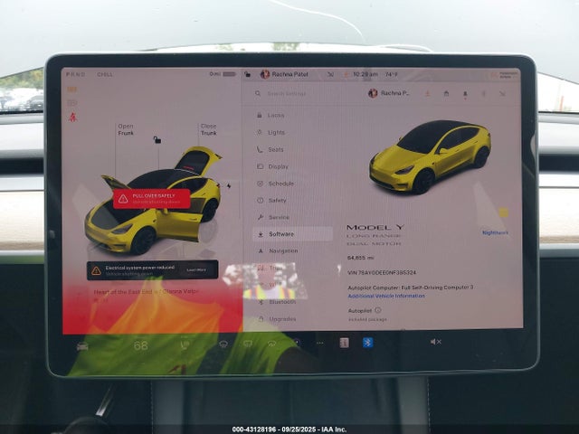 2022 TESLA MODEL Y 7SAYGDEE0NF385324 Photo 6