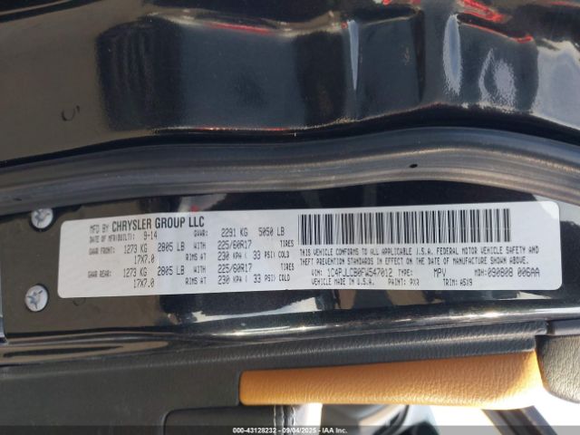 2015 JEEP CHEROKEE 1C4PJLCB0FW547012 Photo 8