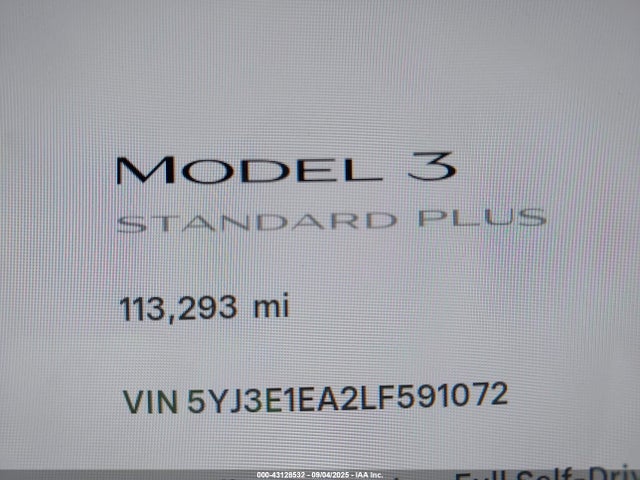 2020 TESLA MODEL 3 5YJ3E1EA2LF591072 Photo 6