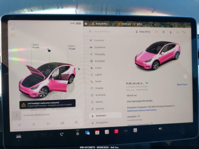 2023 TESLA MODEL Y 7SAYGAEE7PF767951 Photo 6