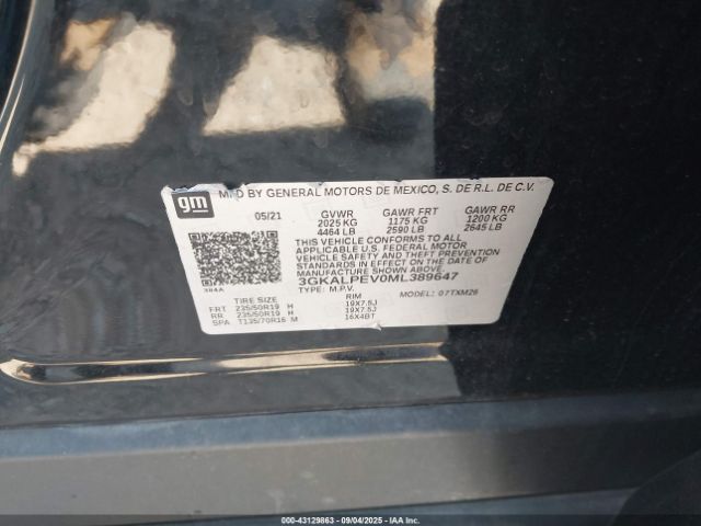 2021 GMC TERRAIN 3GKALPEV0ML389647 Photo 8