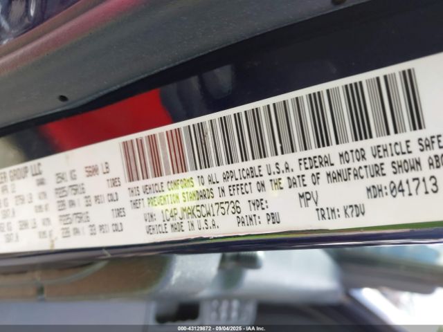 2012 JEEP LIBERTY 1C4PJMAK5CW175736 Photo 8