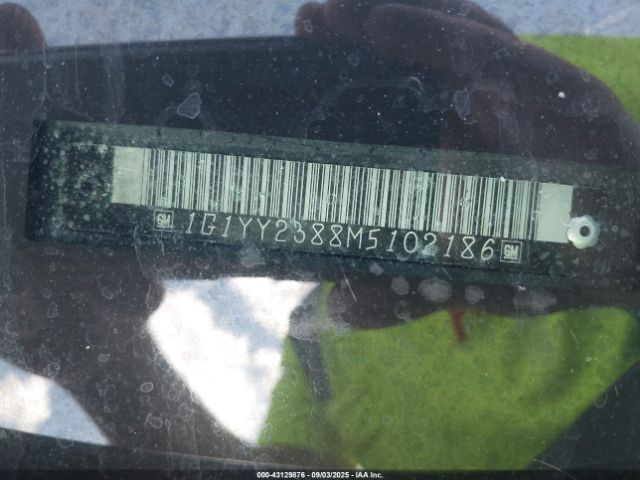 1991 CHEVROLET CORVETTE 1G1YY2388M5102186 Photo 8