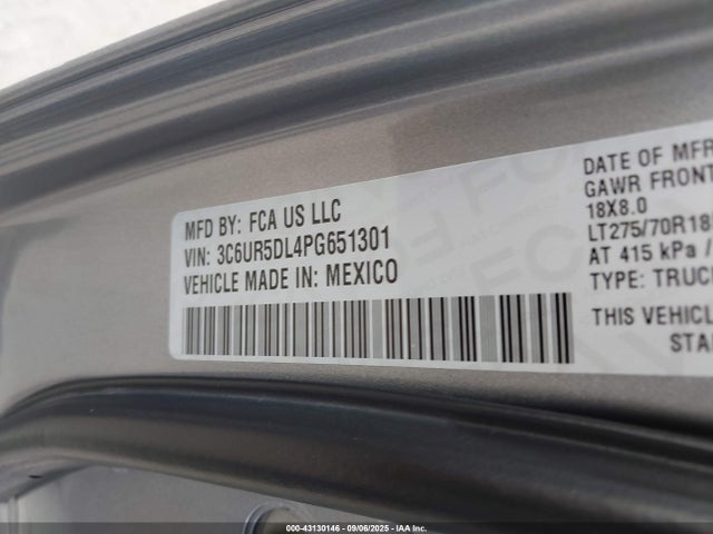 RAM 2500 2023 3C6UR5DL4PG651301 Image 9