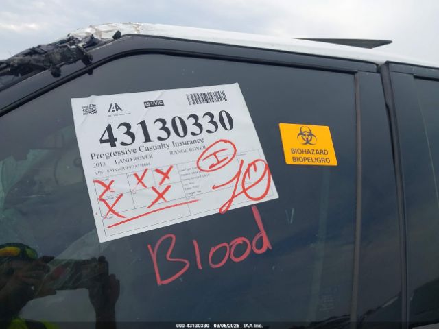 2013 LAND ROVER RANGE ROVER SALGS2DF9DA118804 Photo 5
