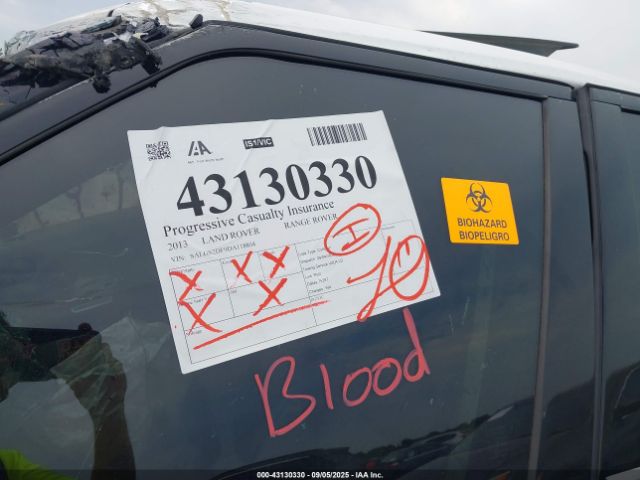 2013 LAND ROVER RANGE ROVER SALGS2DF9DA118804 Photo 7