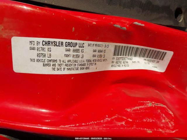 2013 FIAT 500E 3C3CFFGE0DT744467 Photo 8