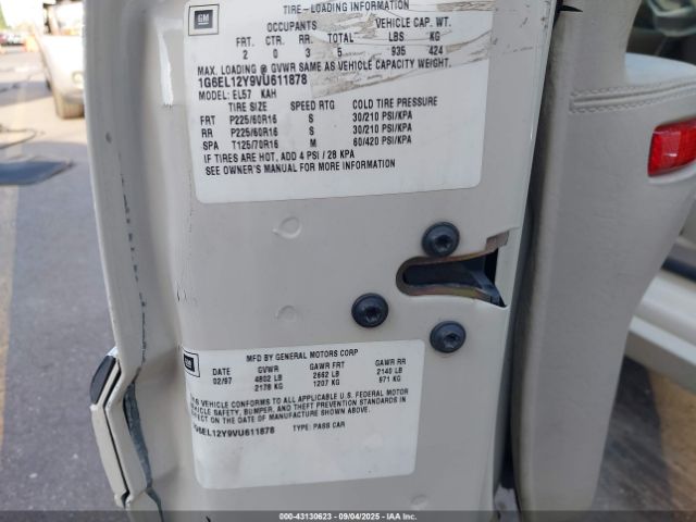 1997 CADILLAC ELDORADO 1G6EL12Y9VU611878 Photo 8