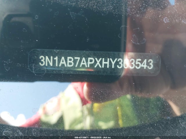 3N1AB7APXHY363543 Nissan 2017