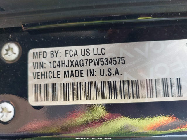 1C4HJXAG7PW534575 Jeep Wrangler