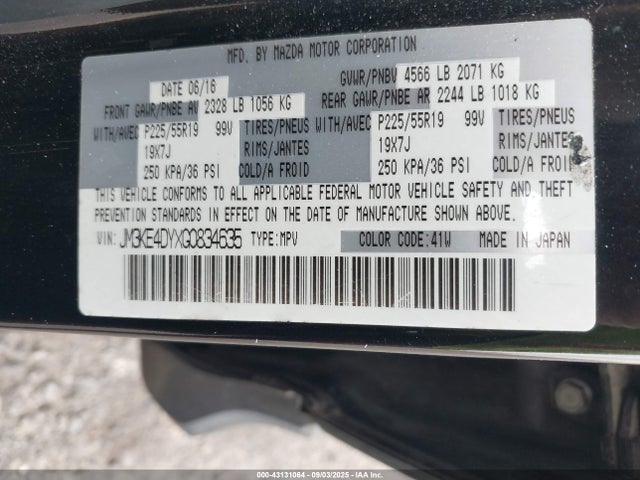 JM3KE4DYXG0834635 Mazda py