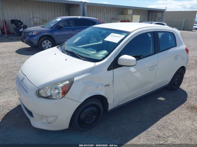 2015 MITSUBISHI MIRAGE ML32A3HJ0FH036692 Photo 1